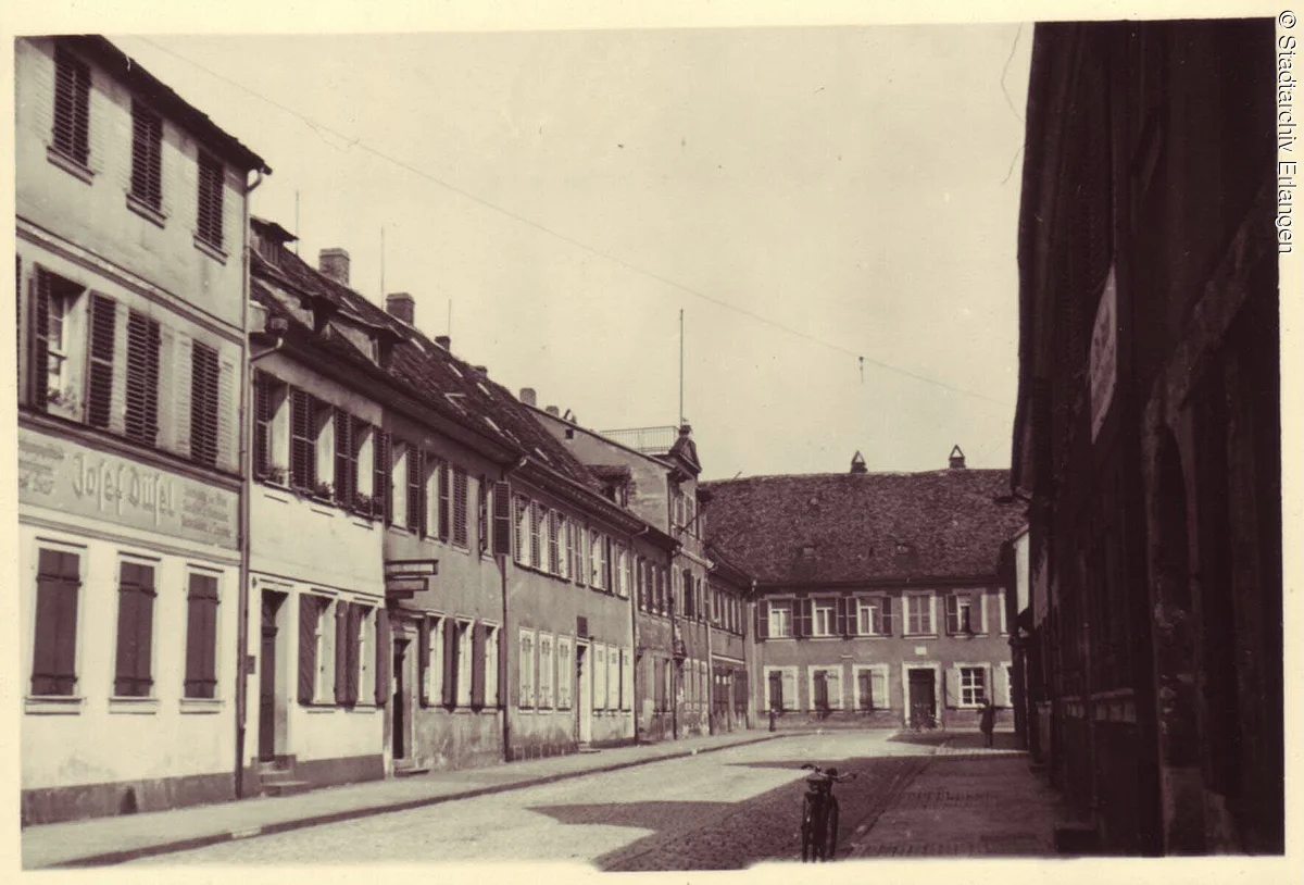 Richtersches Eck: Goethestraße. Nordwesteck der Ringstraße des Richter'schen Planes Richtersches Eck: Goethestraße. Nordwesteck der Ringstraße des Richter'schen Planes