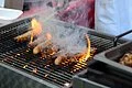 Bratwurst grillen auf dem Erlanger Herbst