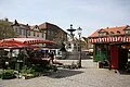 Paulibrunnen und Marktplatz in Erlangen